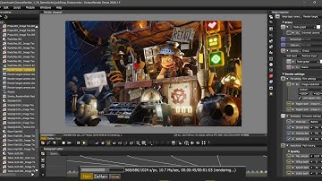Octanebench v2020 RTX3090 Junkshop Render