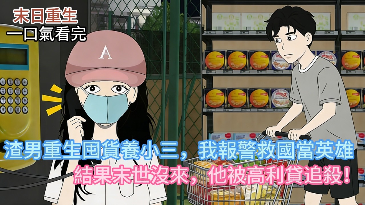【喪屍末日提前預警！】渣男欠高利貸囤貨等開飯？我反手一個「舉報」直接變全民英雄！🦸‍♀️ 看綠茶婊與軟飯男醫院驚魂，笑到斷氣！😂#novel #動漫 #穿越 #小說 #动漫 #小说 #anime