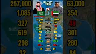 Saudi Arabia vs UAE Military Power Comparison 2026
