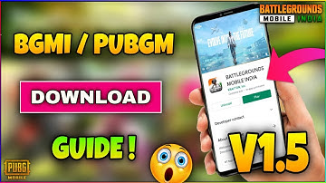 Battlegrounds Mobile india 1.5 Download Guide || All Secure And Trusted Ways Explained