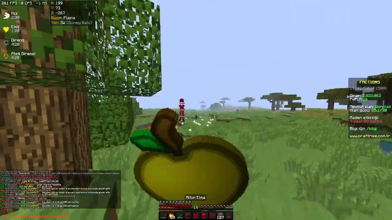 #Crafrise #Factions Lxze Kill Montage #1 [Edit İçerir]