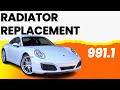 Porsche 991.1 Radiator Replacement and CSF Upgrade (2012 - 2016)