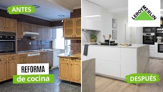 Transformación De La Cocina Menudo Antes Y Después Leroy Merlin
