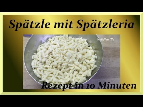 Spätzle selber machen