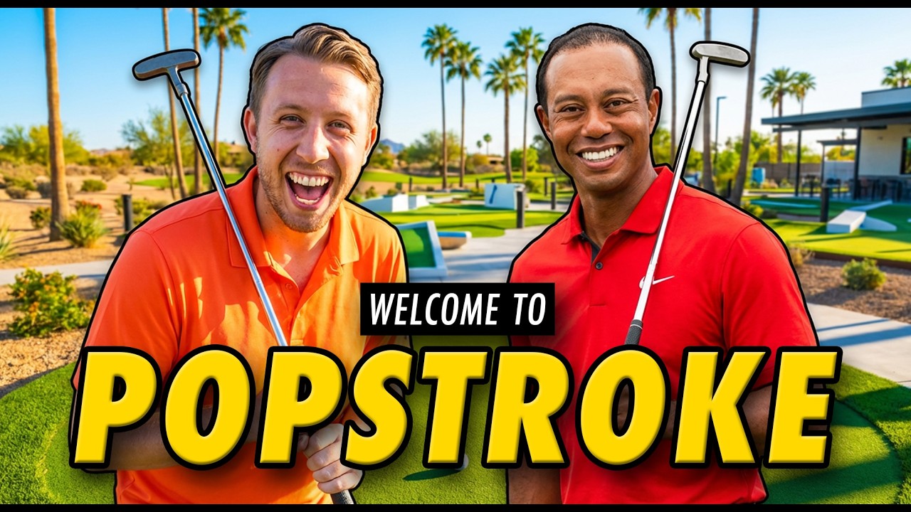 Внутри PopStroke — поле для мини-гольфа Tiger Woods