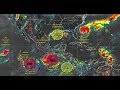 POTENCIAL DE LLUVIAS MUY FUERTES A INTENSAS  PRONOSTICO DEL CLIMA 17 DE SEPTIEMBRE