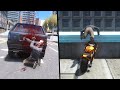 GTA IV - Brutal Motorcycle Crashes Vol. 8 (Euphoria Ragdolls)