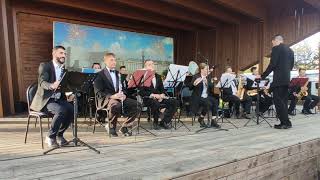 Белгород - парк победы, дк Энергомаш. духовой оркестр.