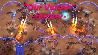 "Our lv.3 Vulcan" ~ A Hacker | Hacker Challenge | Mechabellum |