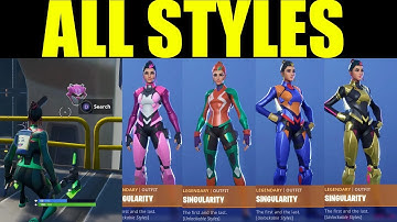 How to Unlock Singularity Styles - All Singularity Mask Locations Unlock 5 NEW STAGES