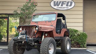 Check out this 1946 Willys Flat Fender Jeep