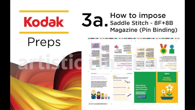 Imposing Saddle Stitch Magazine With Kodak 2024