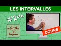 Le cours  les intervalles  seconde