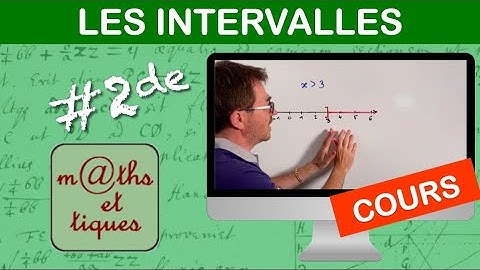 LE COURS : Les intervalles - Seconde