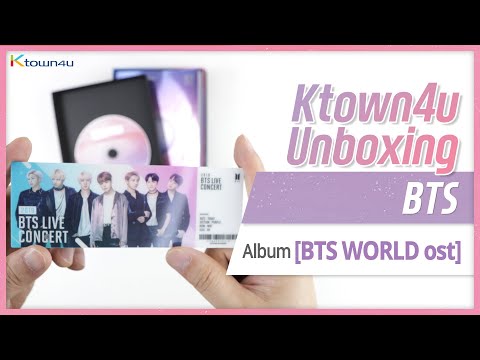 Unboxing Bts Bts World Ost 防弾少年団 방탄소년단 언박싱 - roblox toys series 1 double code giveaway opening unboxing