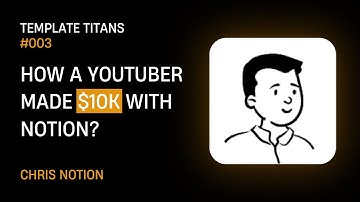 How A Notion Youtuber Made $10,000 Selling Templates
