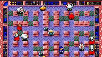 Bomberman World/New DynaBlaster 4 player Netplay arcade game 60fps