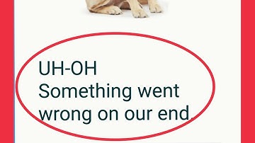 Amazon Shopping App Fix UH-OH Something Went Wrong On Our End Error issue Problem Solve