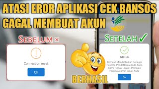 Aplikasi Cek Bansos Error  - Cara Mengatasi Gagal Daftar Akun Bansos BLT BBM Online screenshot 3