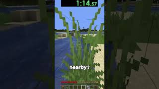 Speedrunning a random block in Minecraft #shorts #minecraftshorts