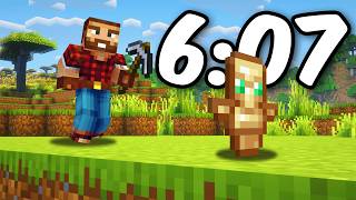 Je dois Speedrun des items RANDOM sur Minecraft…