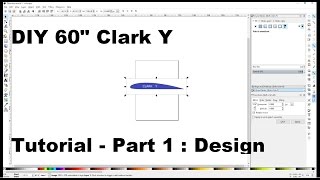 DIY Clark Y 60" Wing : Tutorial Part 1 : Design