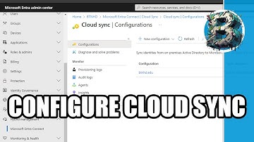 Provision AD to Microsoft Entra with Cloud Sync!