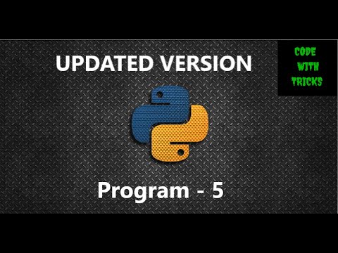 Python Programming no- 5|| for absolute beginners || python practice||area of circle program