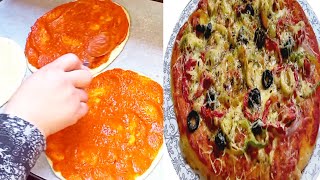 بيتزا  سبسيال بكل أسرارالعجينةمع صلصة طماطم رووعةpizza spéciale