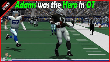 NFL2K5R - Raiders vs Cowboys Full Gameplay