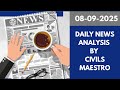 Current Affairs Today [8th September 2025]By Jagtar Singh #currentaffairstoday #dailycurrentaffairs 