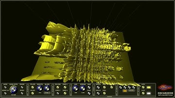 Oscarizor 3 - Waterfalls And Shapes - 2D/3D Multi Channel Spectrum Analyzer Audio Plug-In