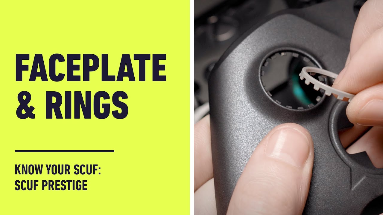 SCUF Prestige: Magnetic Faceplate & Anti-Friction Rings Guide Your SCUF -