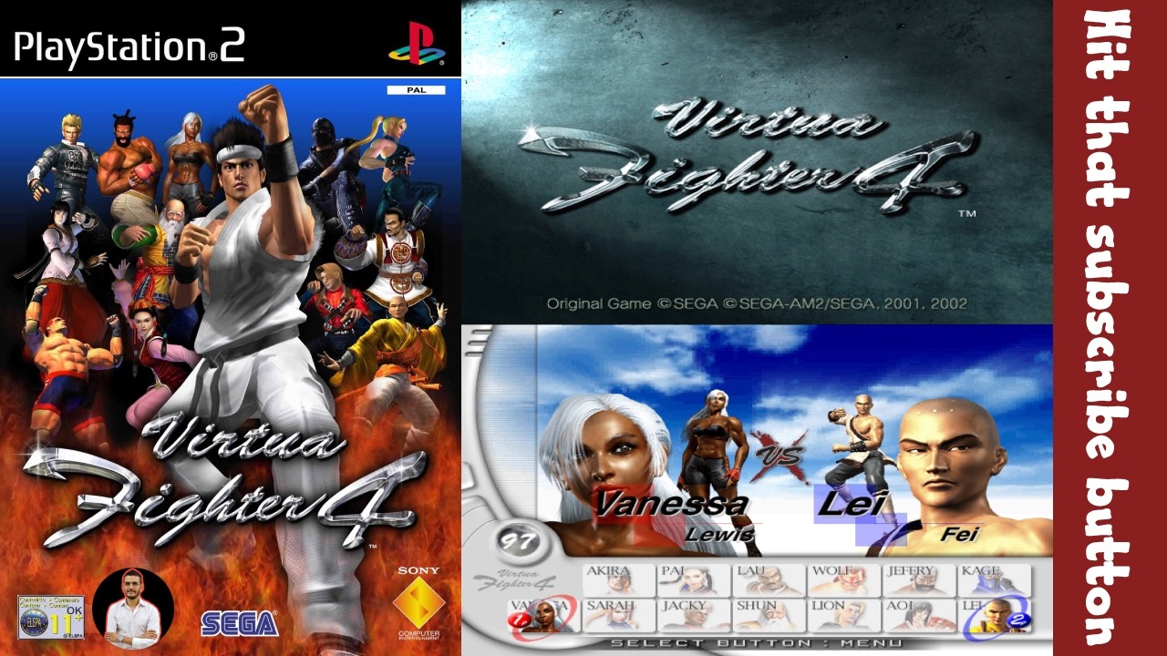 Virtua Fighter 4 – PlayStation 2 (PS2) Gameplay | Classic Fighting