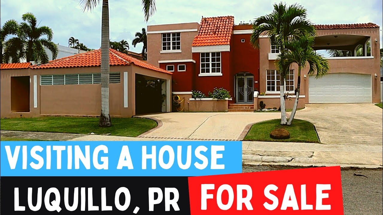 Visité casa a la venta en Luquillo PR con doble control de acceso YouTube