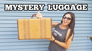 ABANDONED LUGGAGE OPENING I Bought A Storage Unit Locker Auction Opening Mystery Boxes Storage Wars