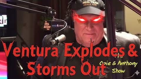 Jim Norton Makes Jesse Ventura Storm Off Opie & Anthony Over 9/11 Conspiracy!