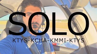 Flying Cross Country Solo For The First Time - Cirrus Sr20 Perspective Plus
