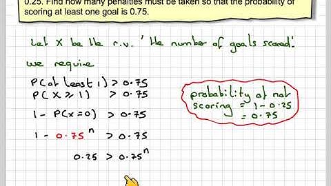 Finding the number of trials in a binomial distribution for a given probability