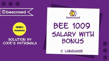 beecrowd Problem 1009 (Salary with Bonus) solution( Bangla ) | C language