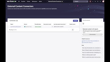 Workflow Data Fabric – External Content Connector - Walk-through