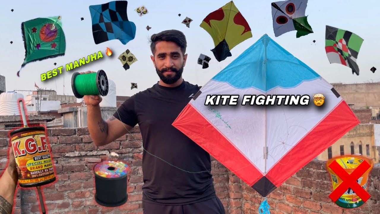 Kite Flying In Jammu 2024 🔥 Kite Cutting Kite Fighting Kite