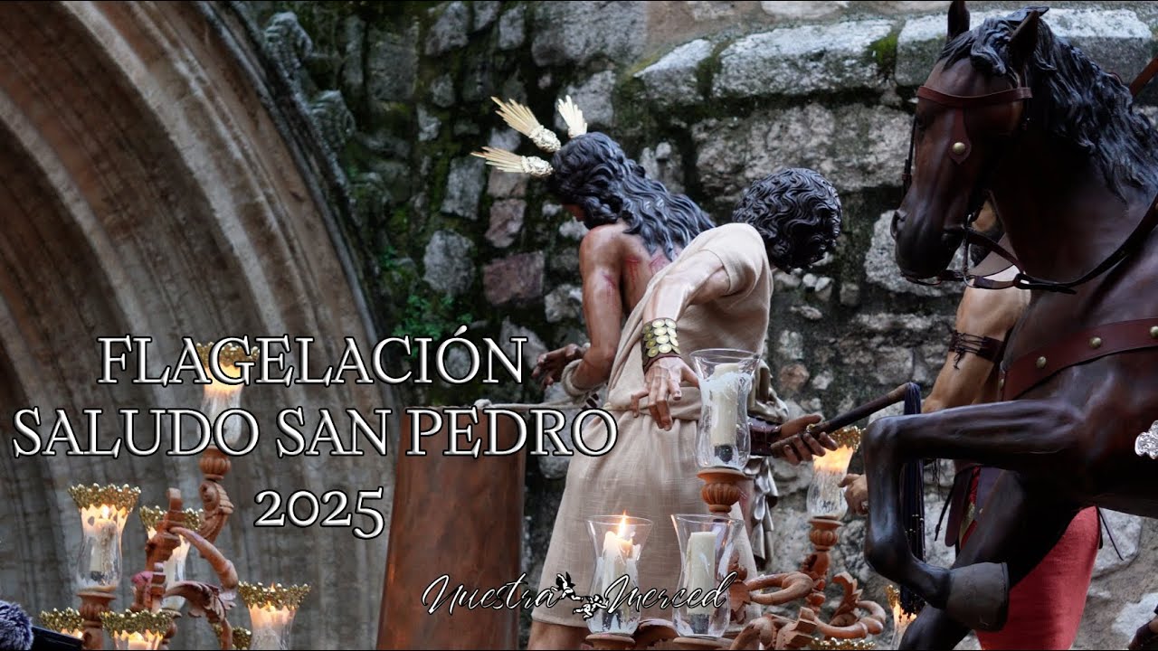4K || FLAGELACIÓN || SALUDO SAN PEDRO || BCT RESCATADO DE LA SOLANA || CIUDAD REAL 2025