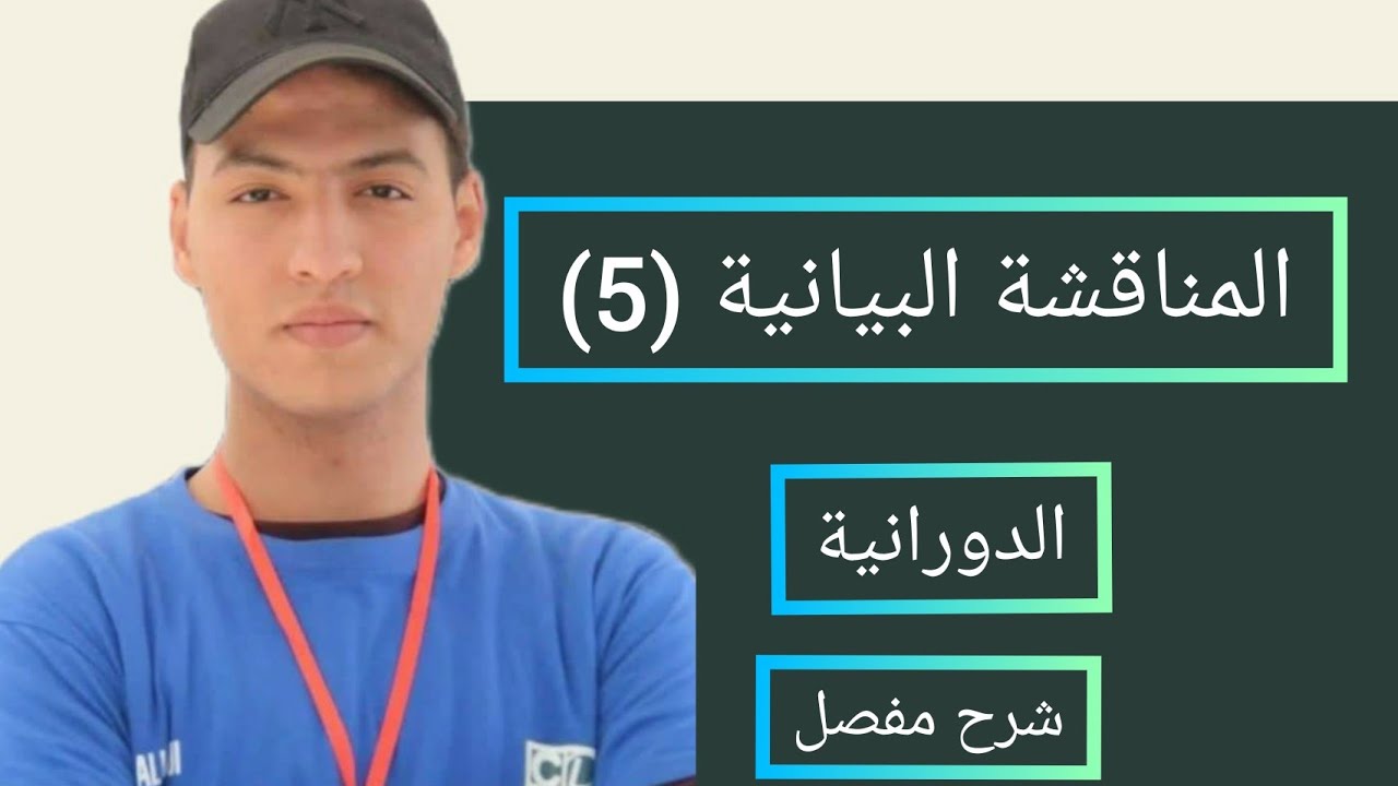 22- المناقشة البيانية الدورانية 💕 كما لم نراها من قبل ✌️ ( تعيين مركز الدوران و كيفية المناقشة )