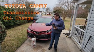 2018  2024 Toyota Camry Transmission Oil Change