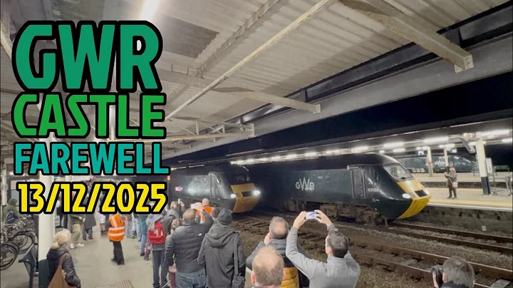 GWR Castle HST Farewell - 13/12/2025