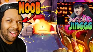 NOOB Reacts To The BEST Raze In Valorant : JINGGG