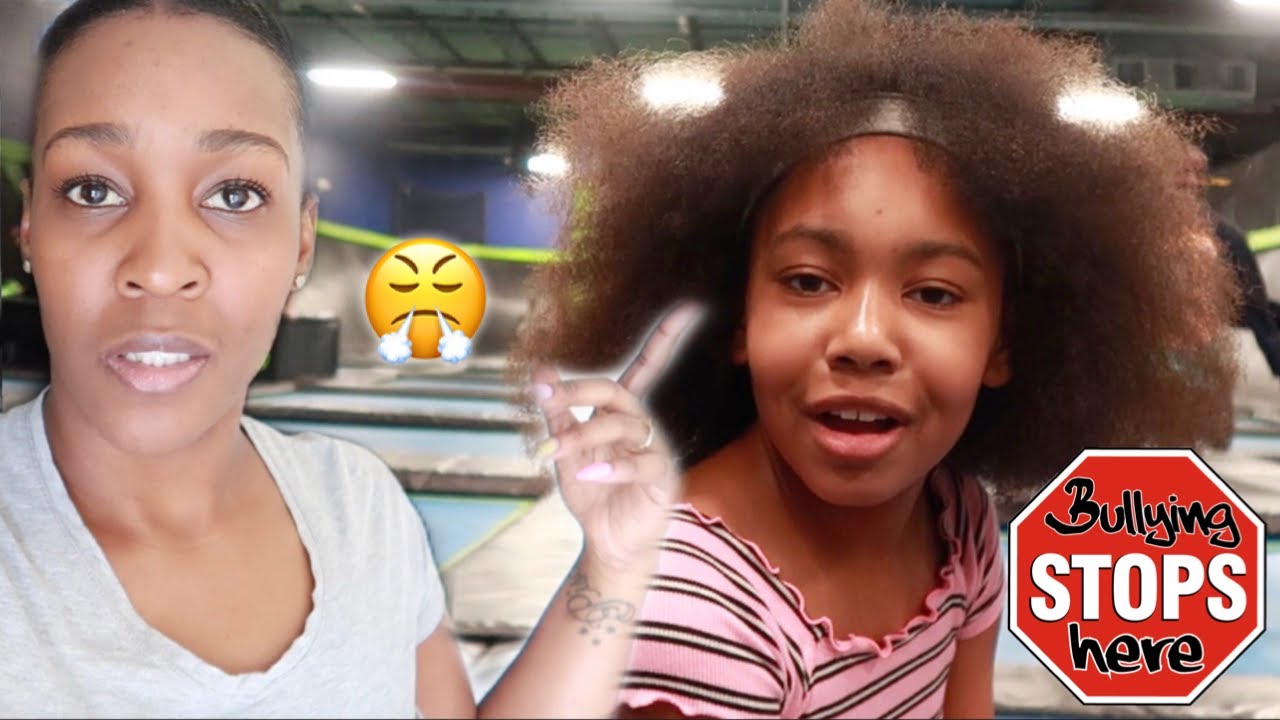 AHVI GOT TEASED IN SCHOOL FOR WEARING HER BIG HAIR!! - YouTube