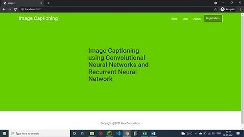 Image Captioning using Convolutional Neural Networks and Recurrent Neural Network 2