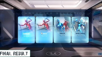 2.4.01 - LYRA SHOOTER GAME - METAHUMAN CHARACTERS SELECTION ON UNREAL ENGINE 5.2 - LYRA 5.4